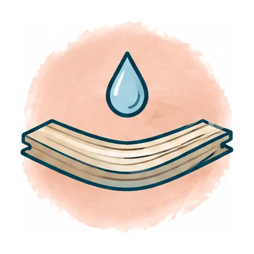 Schematic icon: Water-Damaged Hardwood Floor Repair